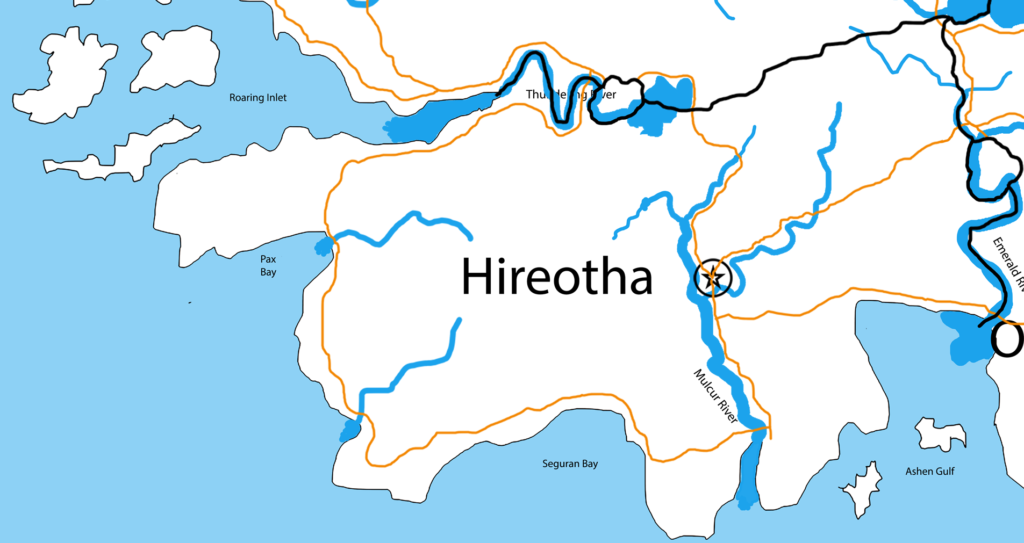 Archive Exhibit: Map of HIreotha