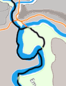 Map of Solading with color-coded terrain.