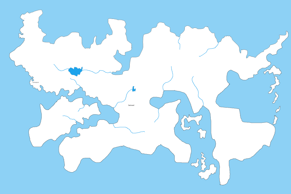 Map of Orudara